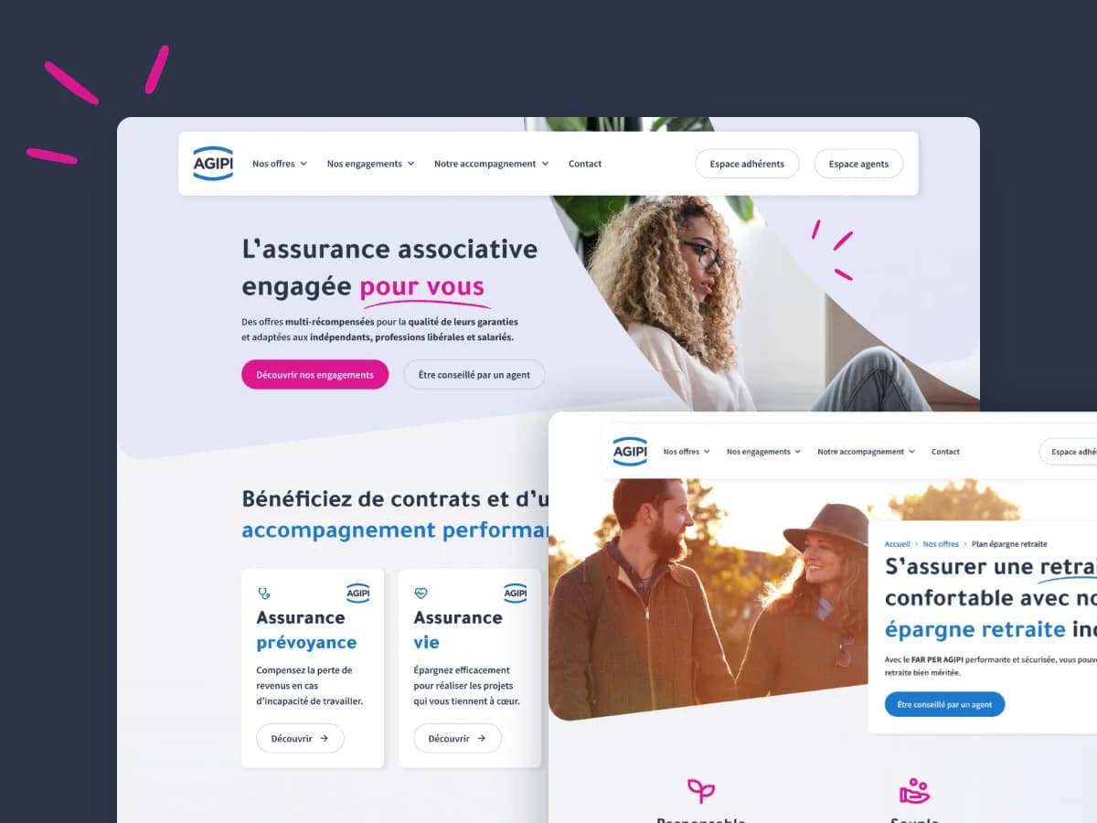 AGIPI — Assurance · Site institutionnel · 2022