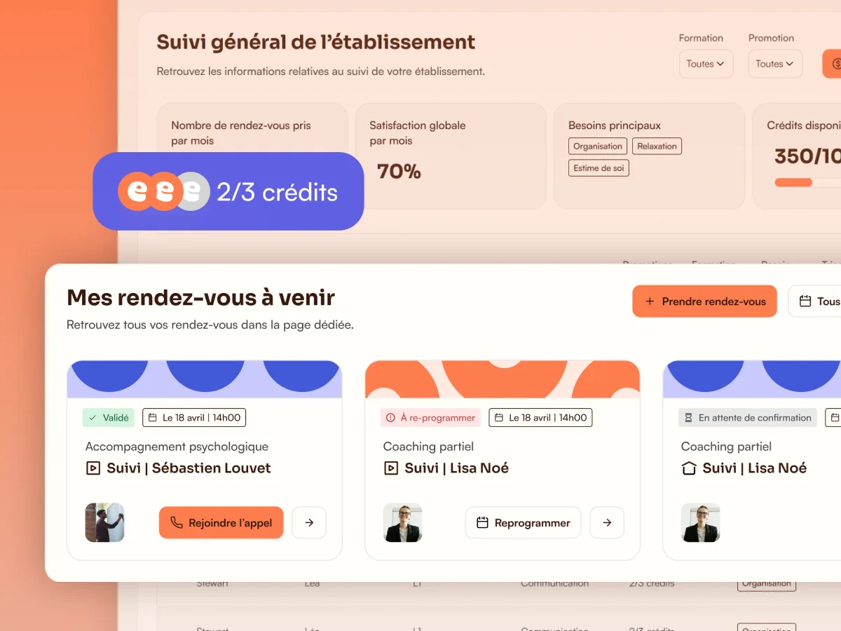 Edvia — EdTech · Plateforme apprenants · 2025