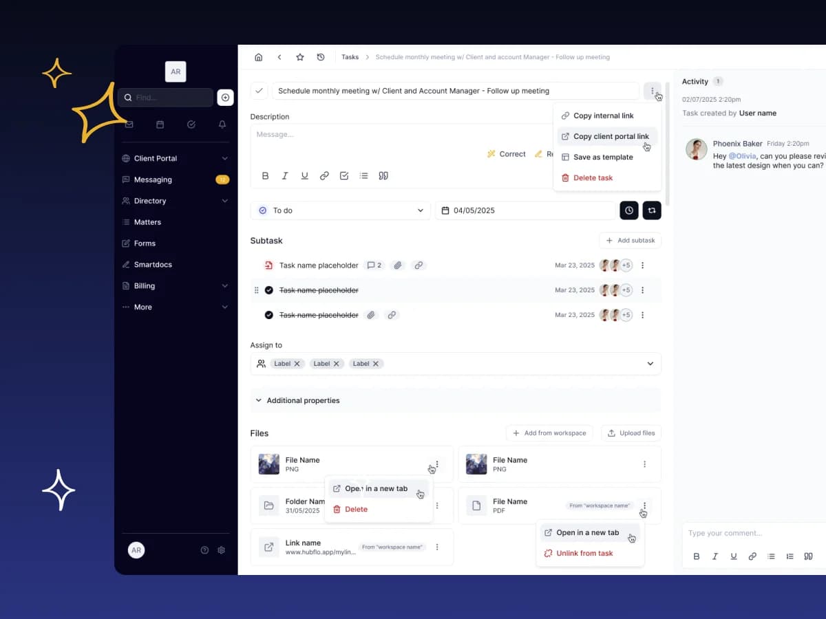 Hubflo — SaaS B2B · 2024