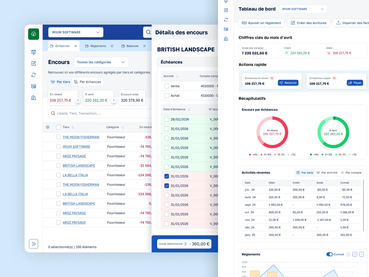 NEOS Tiers 360 — AgriTech · ERP comptable · 2024